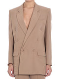 Saint Laurent Oversized Double-Breasted Jacket