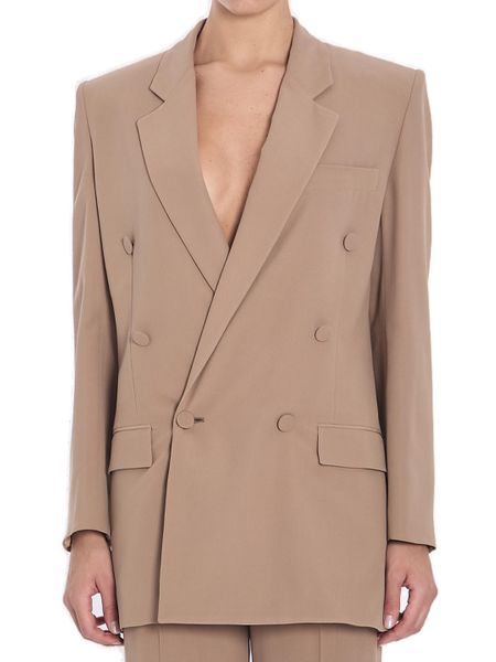 Saint Laurent Oversized Double-Breasted Jacket