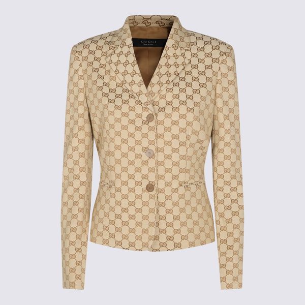 Gucci Monogram Tailored Blazer