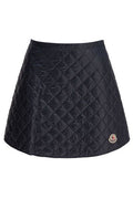 Moncler Logo Patch Quilted Mini Skirt