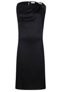 Lanvin Boat Neck Arpège Midi Dress
