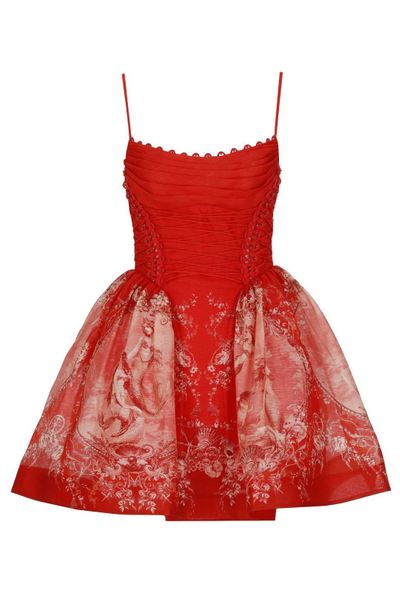 Zimmermann Rebellion Beaded Mini Dress
