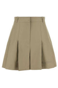 Alexander McQueen Pleated Shorts