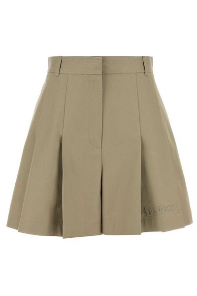 Alexander McQueen Pleated Shorts