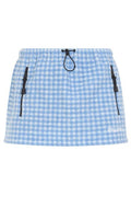 Miu Miu Teddy Checked Mini Skirt