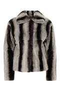Yves Salomon Cropped Fur Jacket