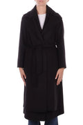 Manila Grace Double-Breasted Belt Coat