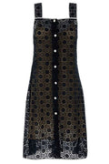 Miu Miu Sleeveless Macramé Dress