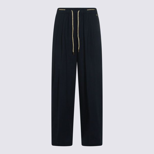 Herno Drawstring Wide-Leg Pants