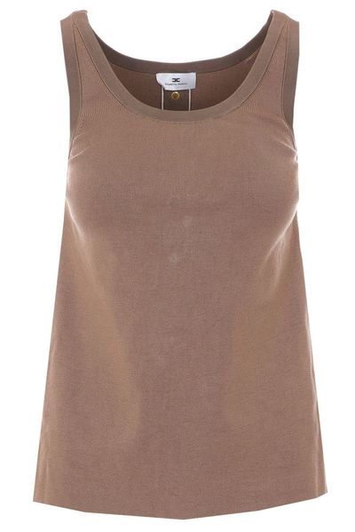 Elisabetta Franchi Button Detailed Knit Top