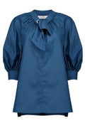 Max Mara Gathered Poplin Shirt Dress
