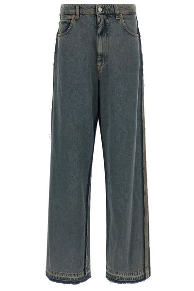 MM6 Maison Margiela Wide-Leg Panel Jeans