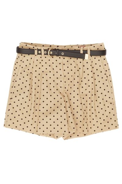 Max Mara Studio Novella Polka Dot Printed Shorts