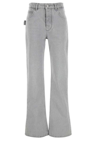 Bottega Veneta Washed Flared Leg Jeans