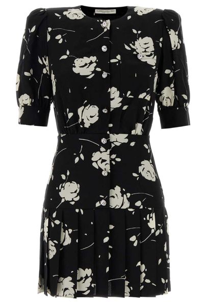 Alessandra Rich Floral-Printed Dress