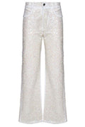 P.A.R.O.S.H. Sequin Embellished Jeans