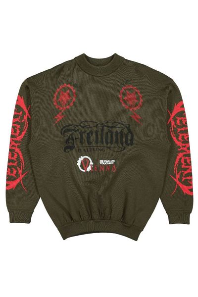 Vetements Maybe Mental Crewneck Jumper