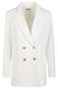 Herno Long Sleeved Double Breasted Jacket