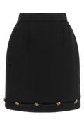 Versace Grain De Poudre Mini Skirt