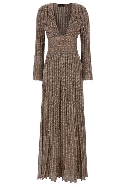 Missoni Sequin-Embellished V-Neck Maxi Dress