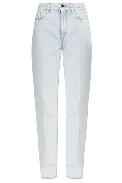 Givenchy Logo-Patch Straight-Leg Jeans