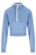 Chloé Lace Trim Buttoned Knitted Sweater