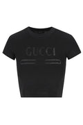 Gucci Devoré Detail Jersey T-Shirt