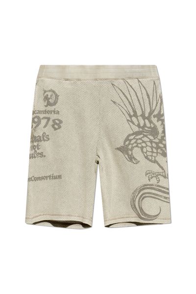 Diesel Print Sweatshorts
