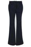 Off-White Low-Rise Flared Leg Trousers