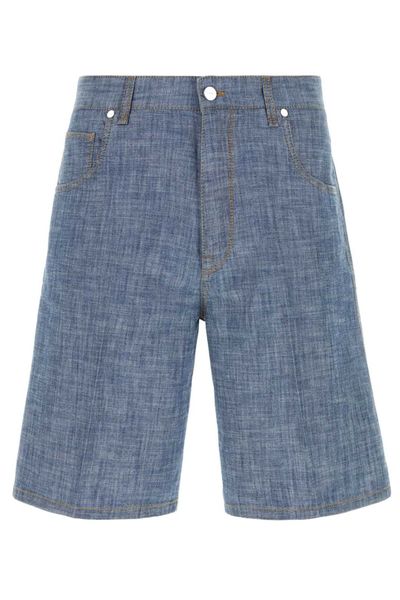 Fendi Bermudas Denim Shorts