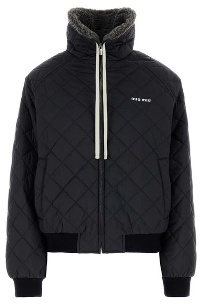Miu Miu Quilted Down Jacket