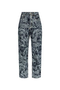 Allsaints Blake Printed Straight-Leg Jeans