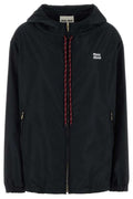 Miu Miu Lightweight Zipped Hooded Jacket