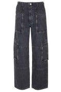 Amiri Wide-Leg Cargo Loose Jeans