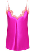Roberto Cavalli Lace-Trim Camisole Top