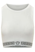 Versace Greca-Motif Cropped Top