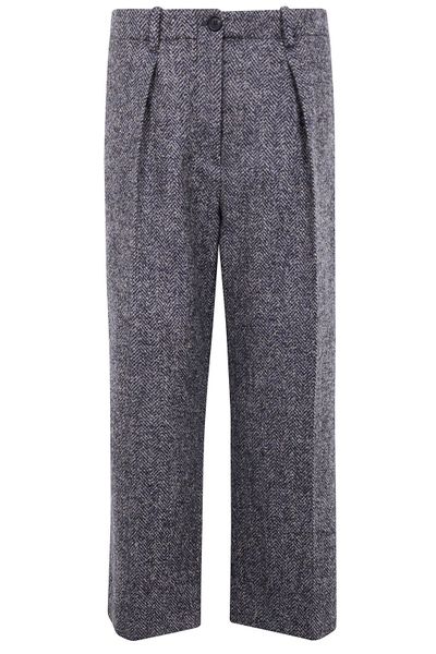 Brunello Cucinelli High-Waisted Pleated Trousers