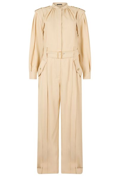 Alberta Ferretti Belted Wide-Leg Jumpsuit