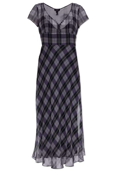 Marc Jacobs Checked Long Dress