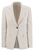 Brunello Cucinelli Single-Breasted Blazer