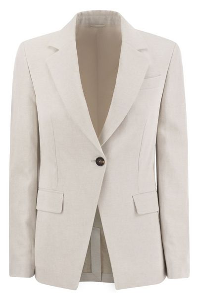 Brunello Cucinelli Single-Breasted Blazer