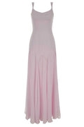 Alexander McQueen Pleated Sleeveless Maxi Dress