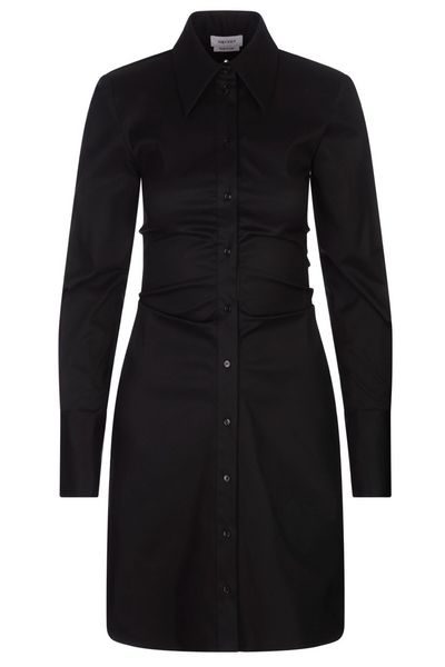 Alexander McQueen Gathered Shirt Dress