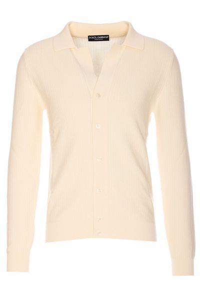 Dolce & Gabbana Buttoned Ribbed Cardigan
