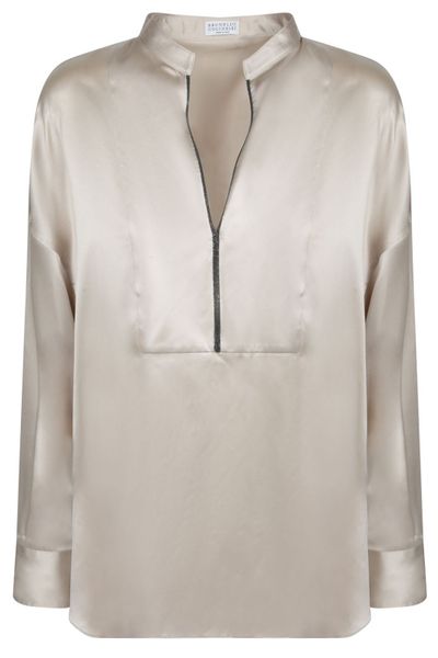 Brunello Cucinelli Long Sleeve Blouse