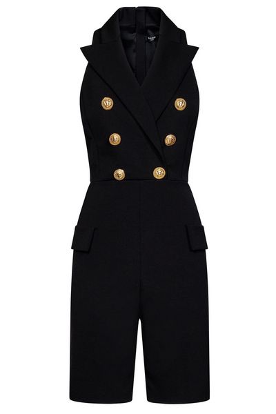 Balmain Balmaain Buttoned Jumpsuit