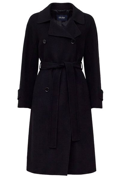 'S Max Mara Samanta Double-Breasted Belted Coat