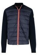 Moncler Logo Patch Zip-Up Cardigan