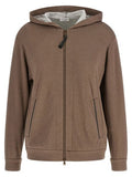 Brunello Cucinelli Monile Zipped Hoodie
