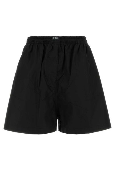 Prada Elastic-Waist Shorts